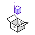 Icon representing AI solution subscriptions