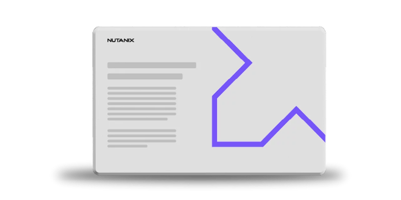 Thumbnail for Nutanix AI validated design resource